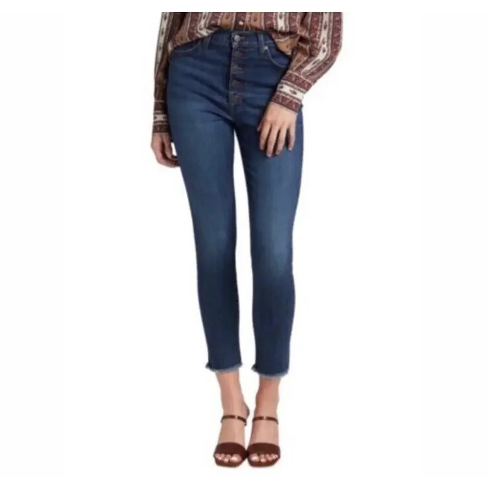 Veronica Beard Blue Debbie Skinny Jeans size 26